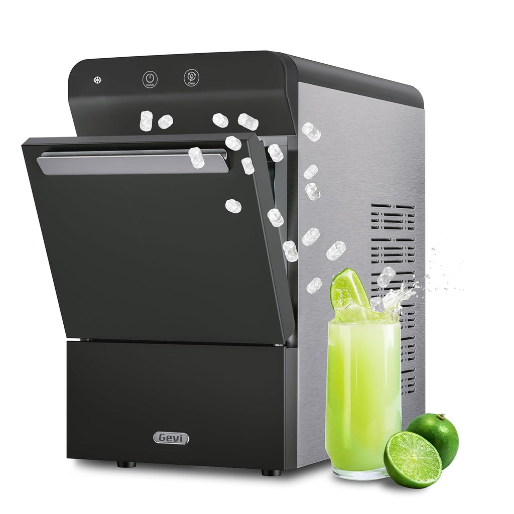 V2.0 Countertop Nugget Ice Maker with Self-Cleaning & 38 lbs/24 hrs Production